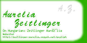 aurelia zeitlinger business card